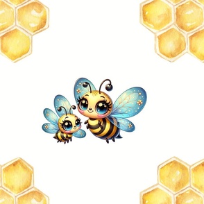 Honeycomb bee