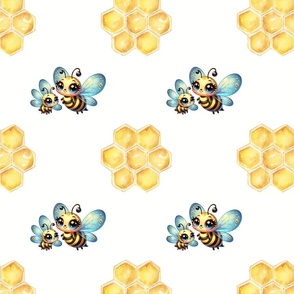 Honeycomb bee small