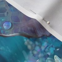 shells are bright purple transparent 