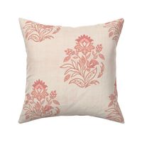 Floral Chai Spice Diagonal - Large - Pink