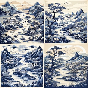 Chinese tile art