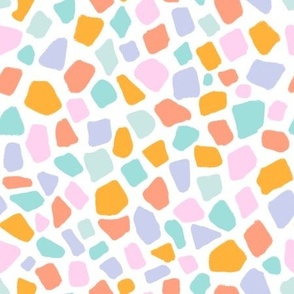  mosaic - pastel colours - abstract geometry 