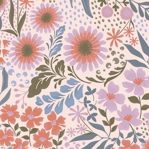 intangible flowers wallpaper 24"
