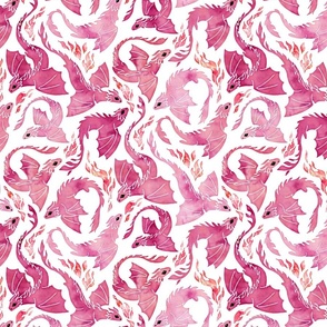 Dragon fire pink small