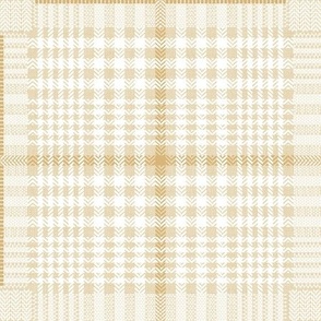 neutral plaid sand and beige | medium