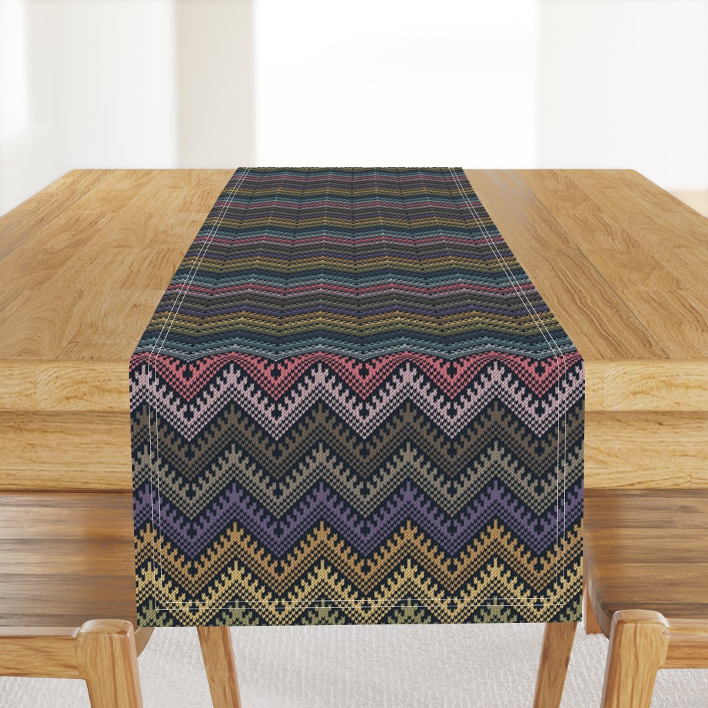 Knit Kilim Chevron Tofino Medium 