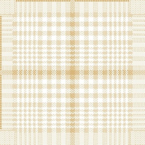 neutral plaid sand and beige | large