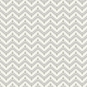 gray and cream zig zag stripe neutral