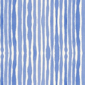 Blue watercolor stripes 