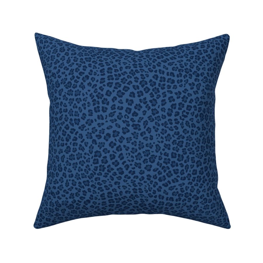 (XS) Navy Blue Leopard Print - UNC - Kids Room