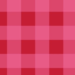 Pink and Red Plaid for Valentine's Day