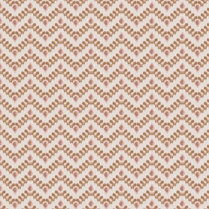 Lace chevron fabric zig-zag stripe beige from Brick House Fabric: Novelty  Fabric