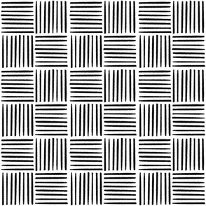 Rotating stripes black and white