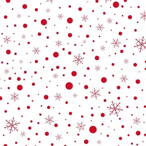 red snowflakes on white-large