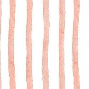 Sweet Love Pink Watercolor Stripe