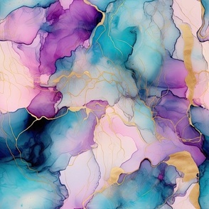 colourful abstract watercolour 