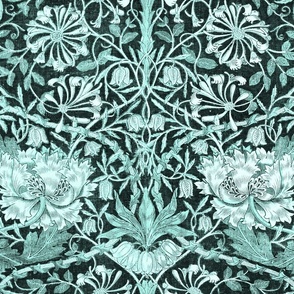 William Morris Honeysuckle - 3136 large - Mint