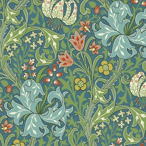 William Morris - Golden Lily dark small