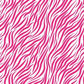 stripe pink on white