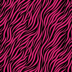 stripe pink on black