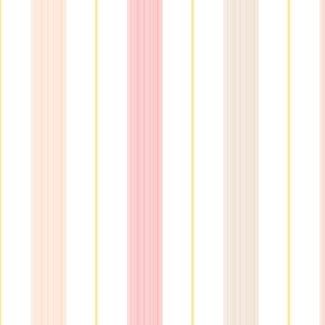 peachy stripes