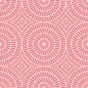 Mosaic Circles - Rose Blush