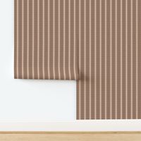 Warm Welcome stripe brown