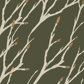 olive branches -large