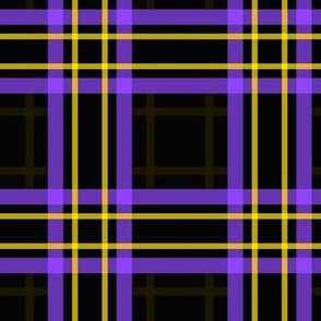  Beautiful checkered pattern with yellow and purple stripes
