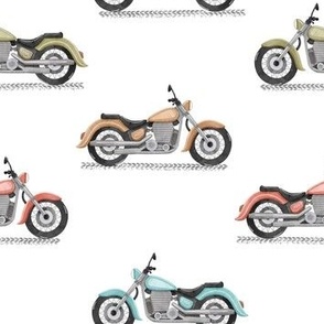 Motorcycles for Boys Bedroom Nursery-Medium