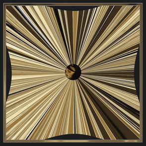 Dramatic Heritage Revival - Vintage Glam 3 - Tufted Tile - Zen Gradients 1 _ 3