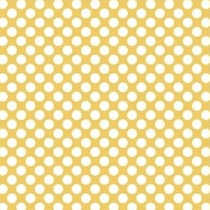 Smaller Bold Dots in Daisy Yellow