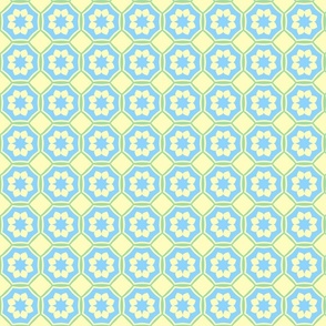 Blue and Yellow Mosaic