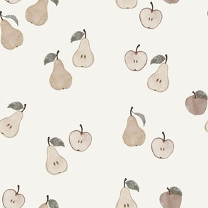 Fall apples pears-Medium scale