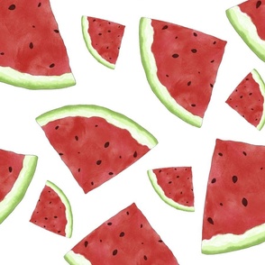 Summertime Watermelon Fruit Pattern