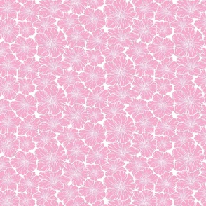 MINI- Hibiscus Cluster in light pink