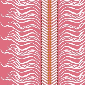 ciggarettes and Smoke Chevron Pink