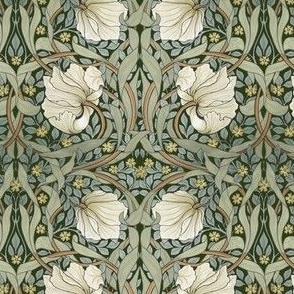 William Morris Pimpernell green antik