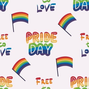 LGBTQ Pride Parade flag