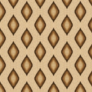 Ikat leopard inspired pattern