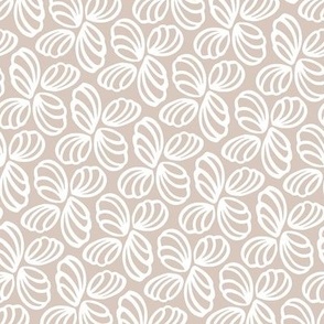 Whimsy Twirling Petals Almond Peach