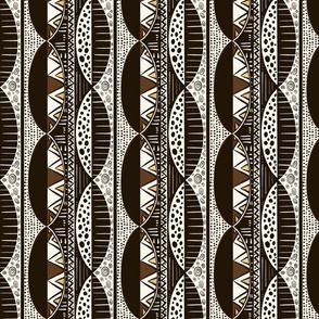 Ethnic inspired abstract pattern