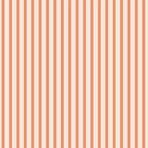 Deep Orange Stripe//Medium//10"x10"
