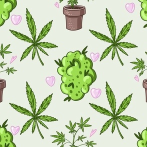  pattern of Marijuana. Legalize cannabis. smoking weed. 11