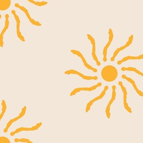 Yellow Sun Wallpaper