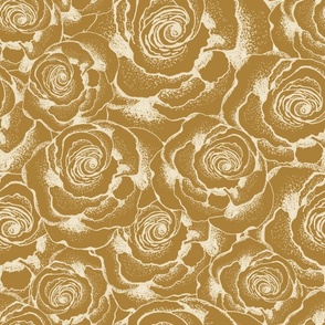 Vintage Rose Deep Gold