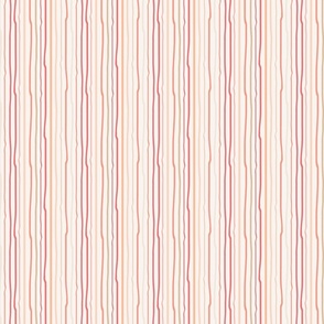 Peach toned stripes