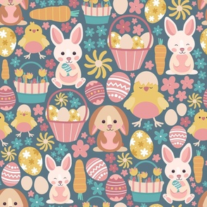 Farmhouse Easter Pattern – Large