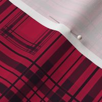 Red and black plaid pattern