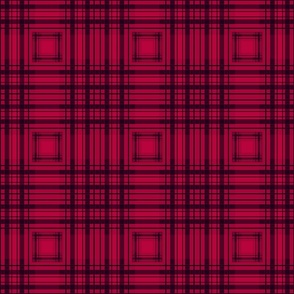 Red and black plaid pattern